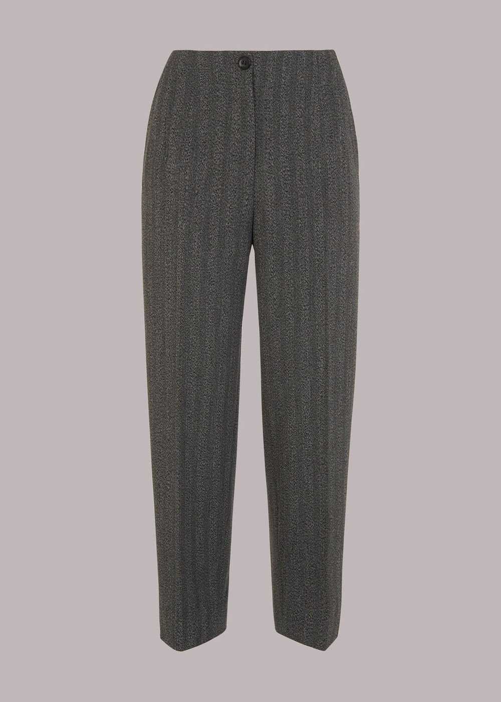 Lila Tapered Check Trouser
