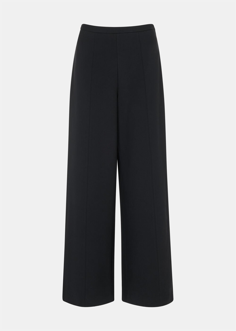 Petite Ponte Wide Leg Trouser