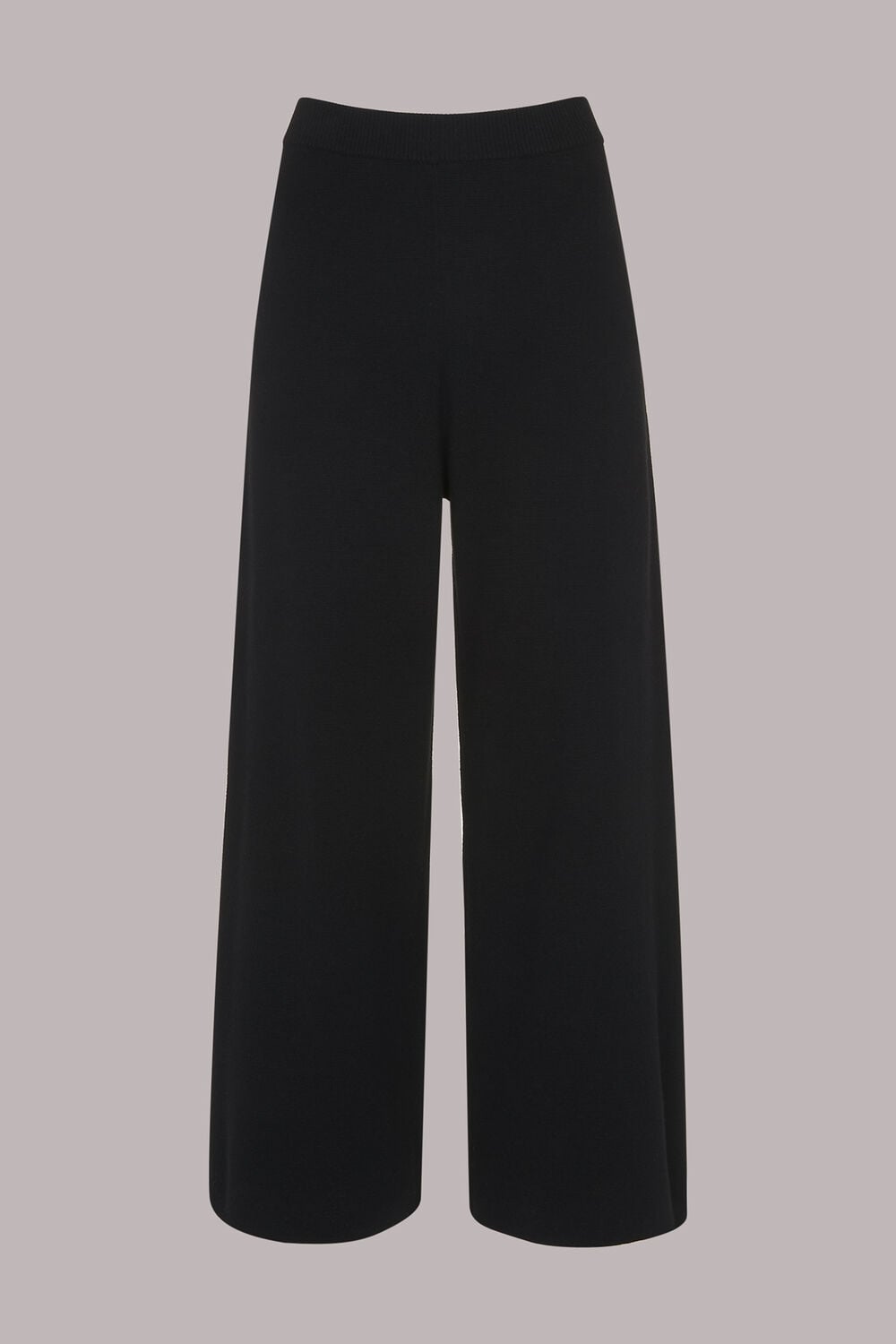 Knitted Wide Leg Trousers