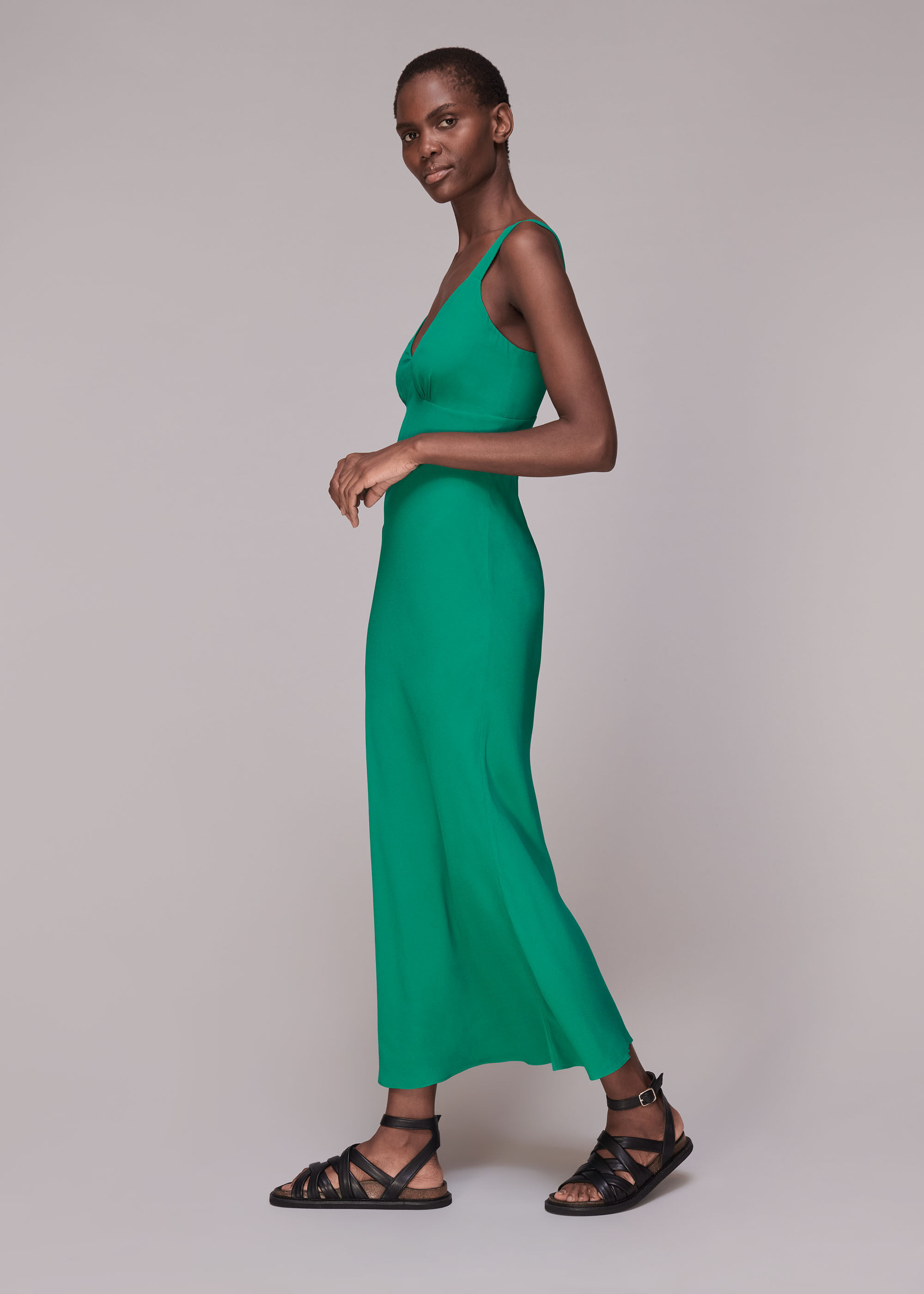 Green dress sleeveless cheap