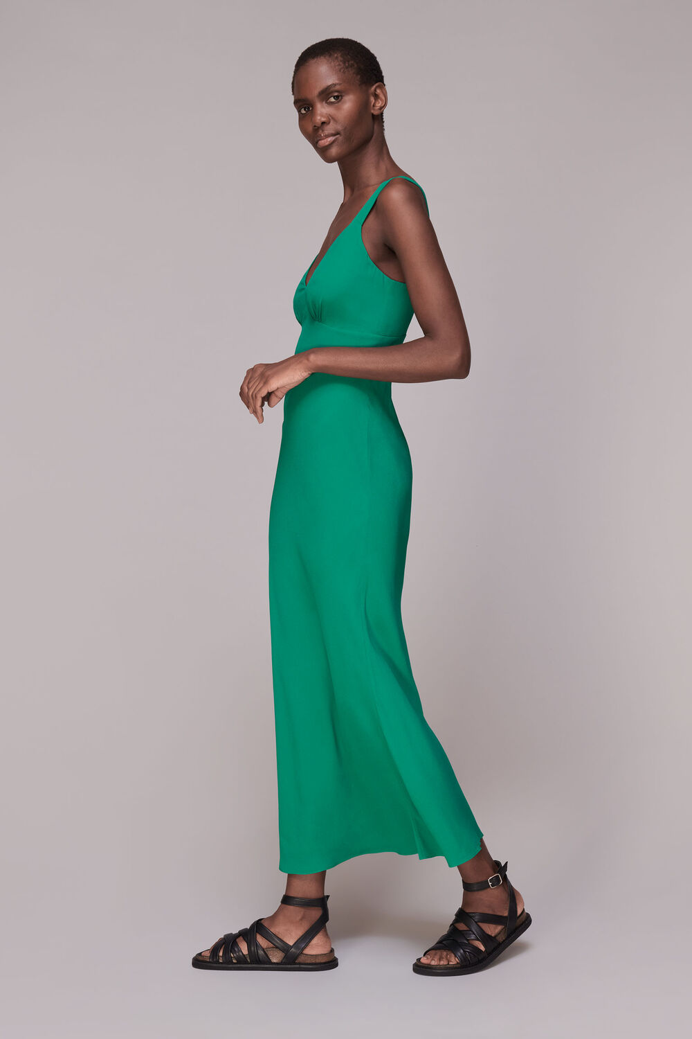 Rachael Sleeveless Dress Green