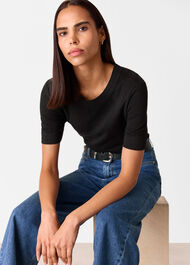 Rosa Double Trim T-Shirt