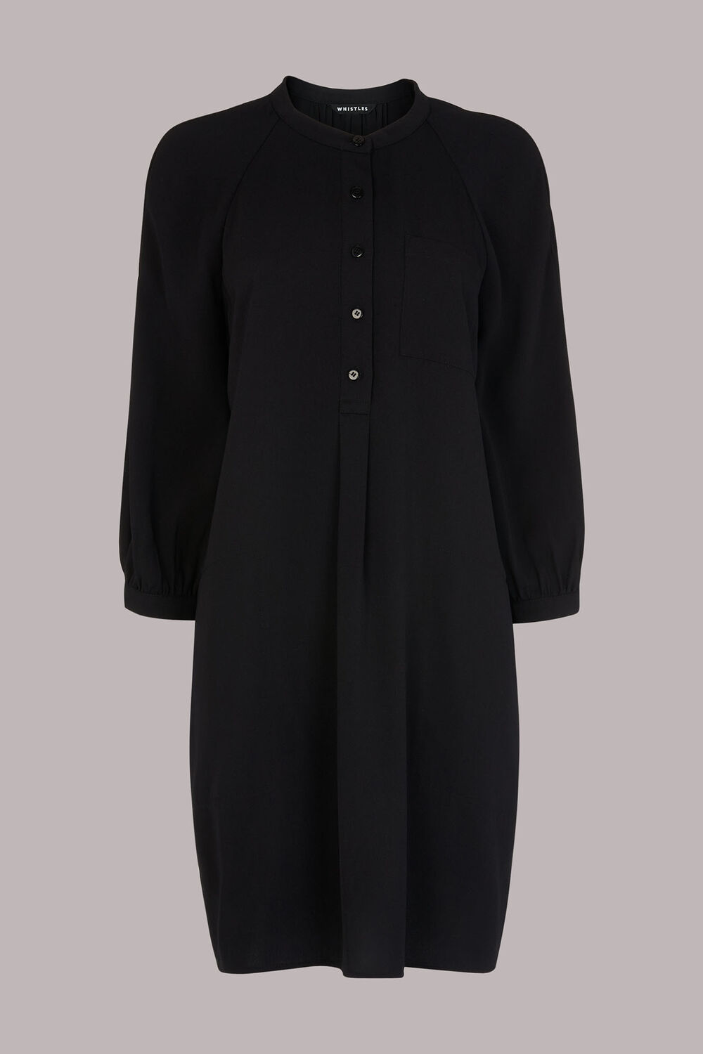 Crepe Cocoon Dress