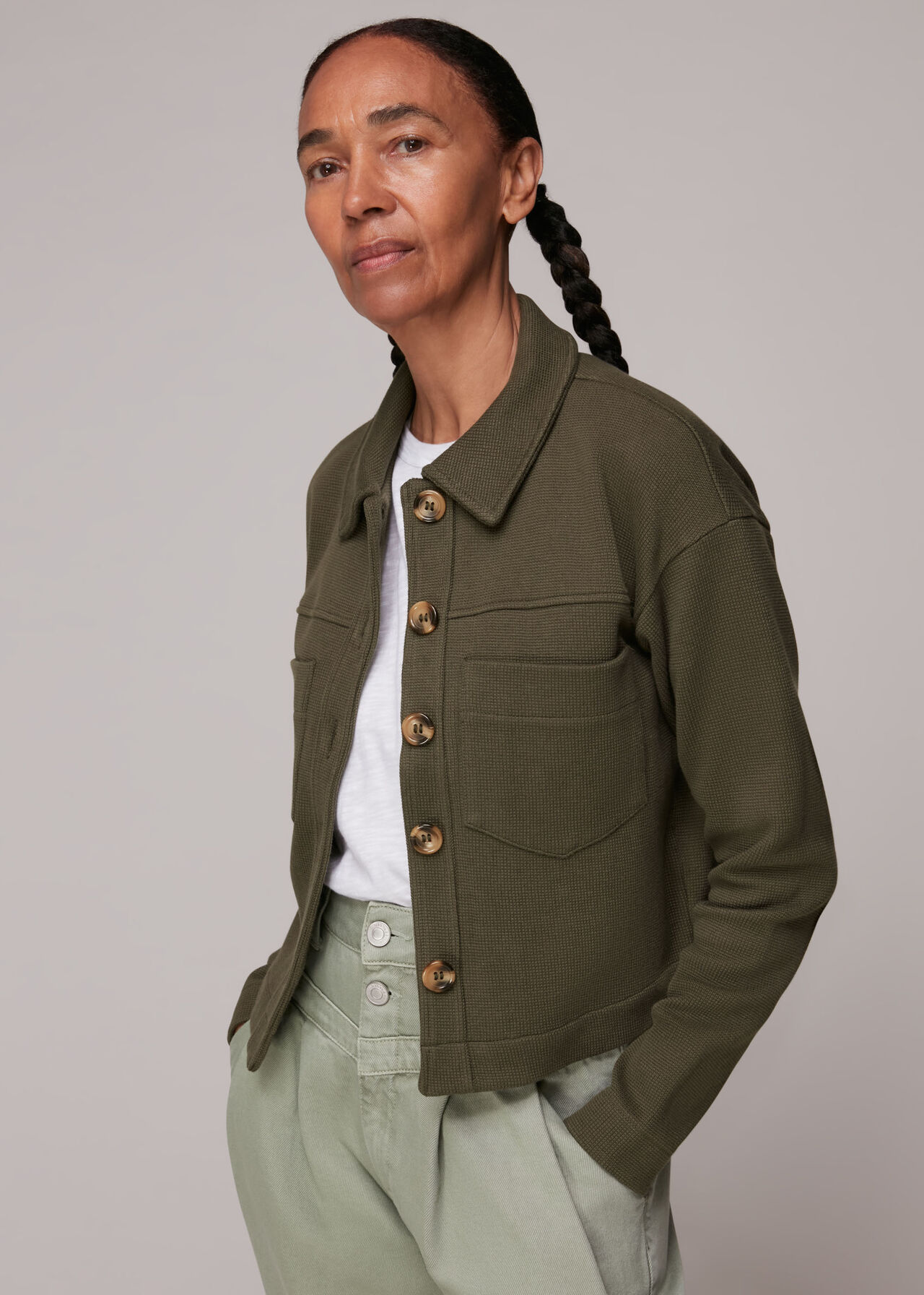 Utility Jersey Jacket
