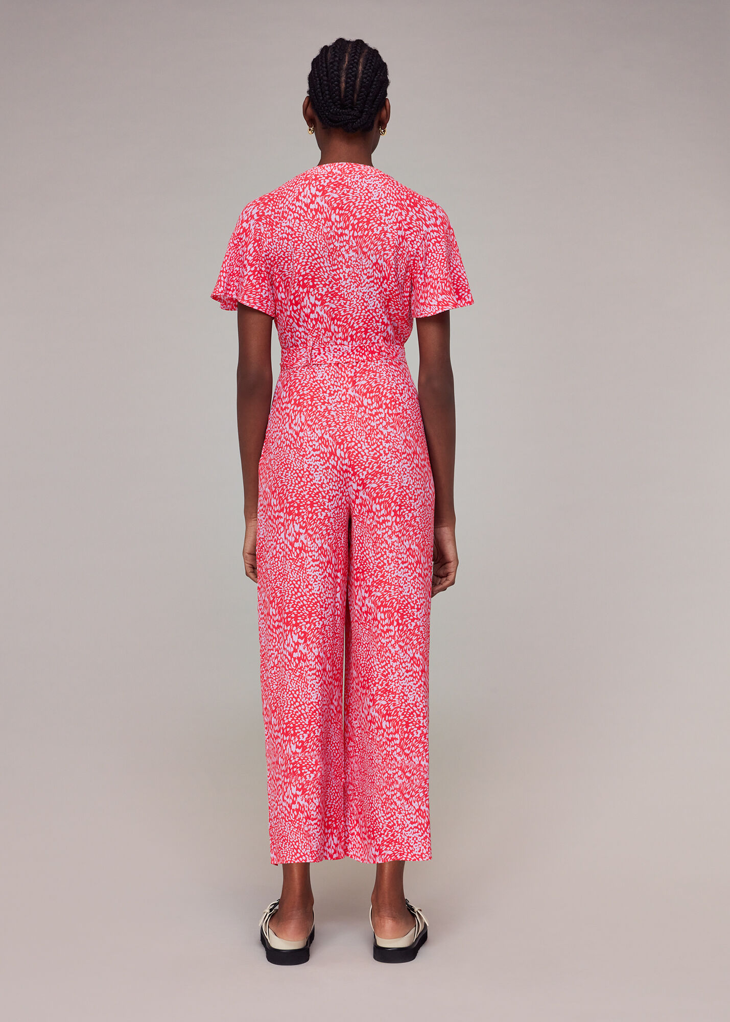 Whistles pink clearance jumpsuit