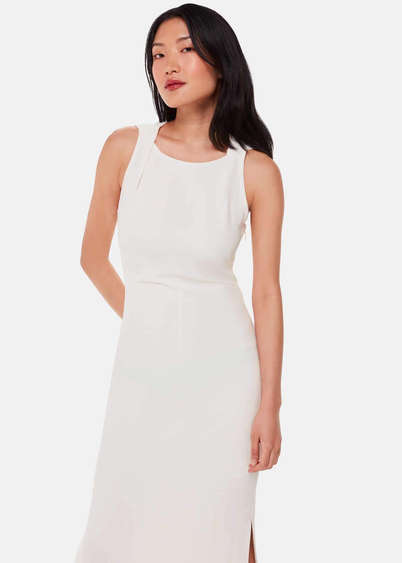 Whistles – Tie Back Maxi Dress Robes de mariée The Wedding Explorer