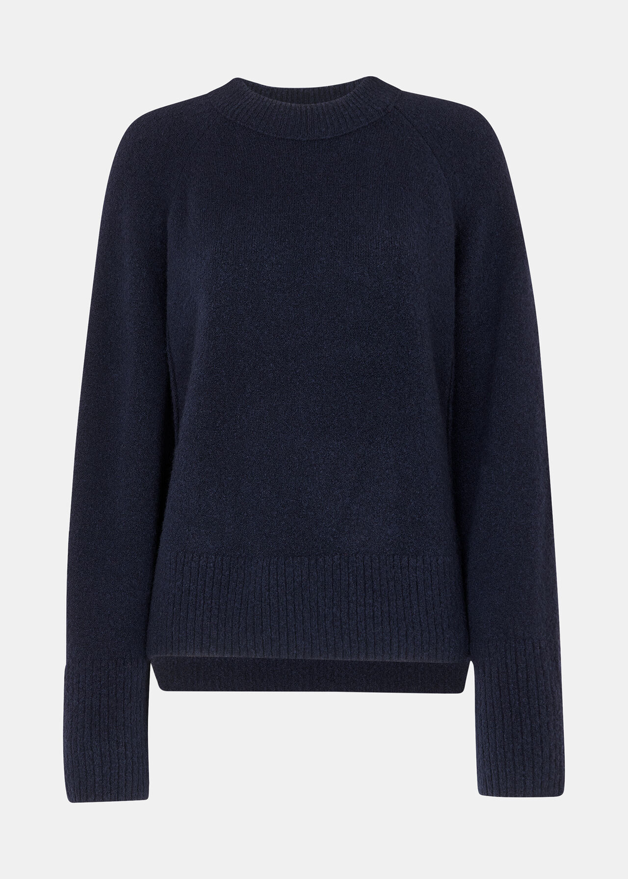 Wool Mix Side Split Knit