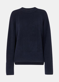 Wool Mix Side Split Knit