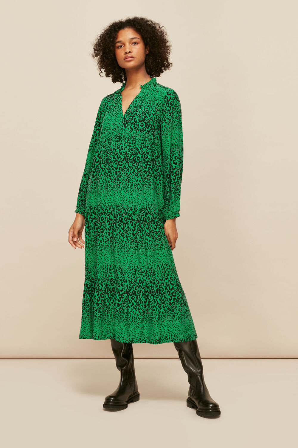 Speckled Animal Enora Dress