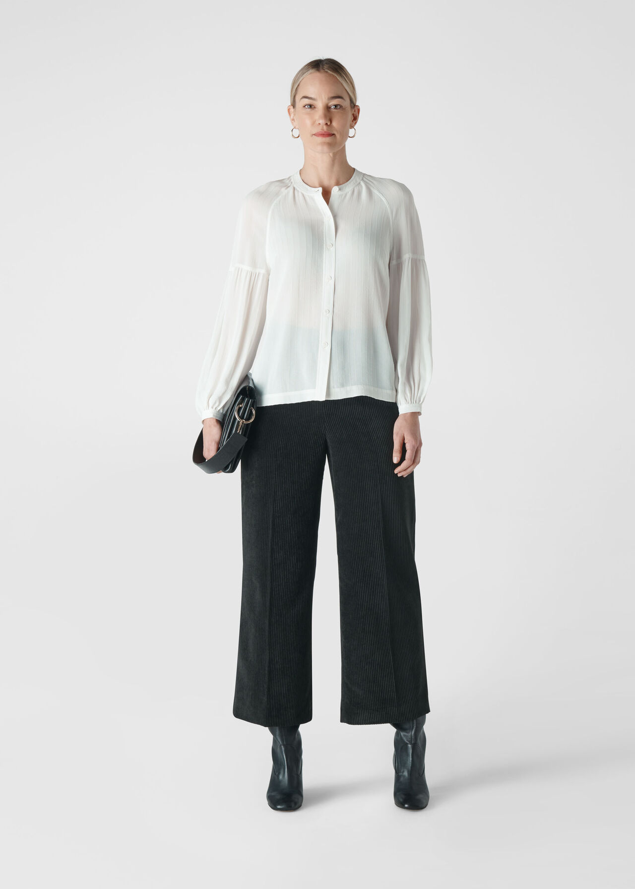 Ivory/Multi Cristen Stripe Blouse | WHISTLES