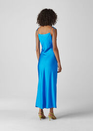 Dagma Slip Dress Blue