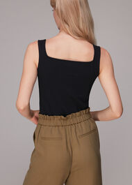 Square Neck Rib Tank