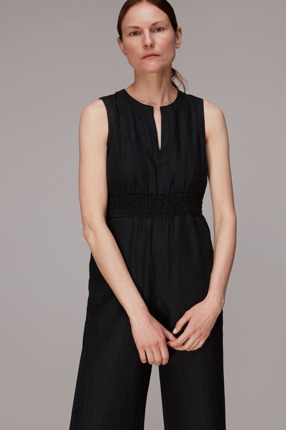 Melanie Linen Jumpsuit