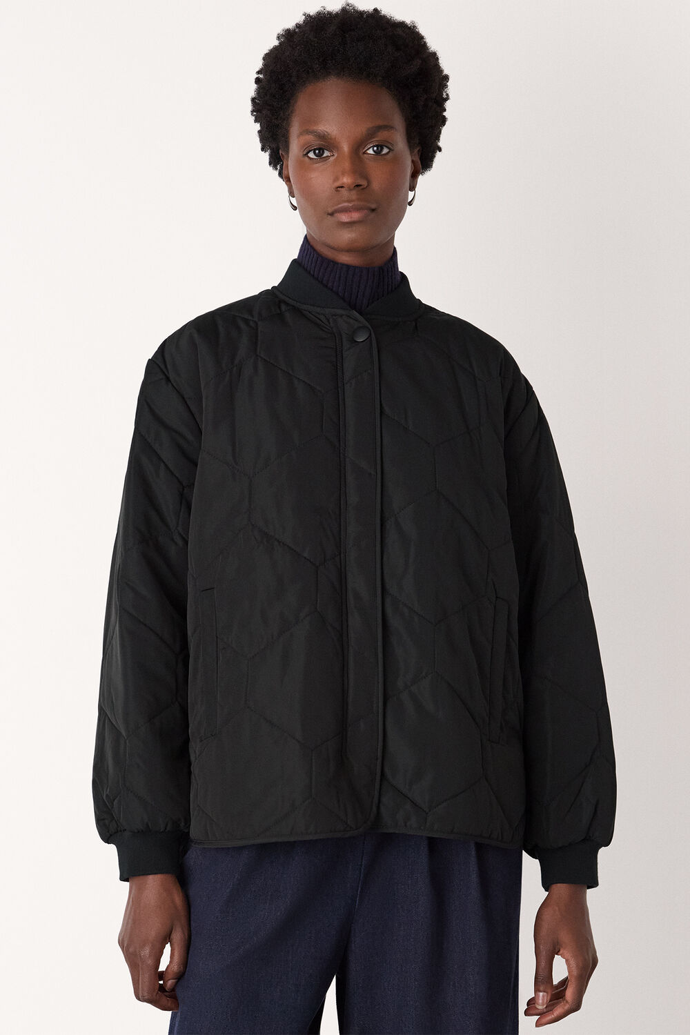 Ida Short Quilted Coat