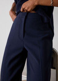 High Rise Straight Trouser