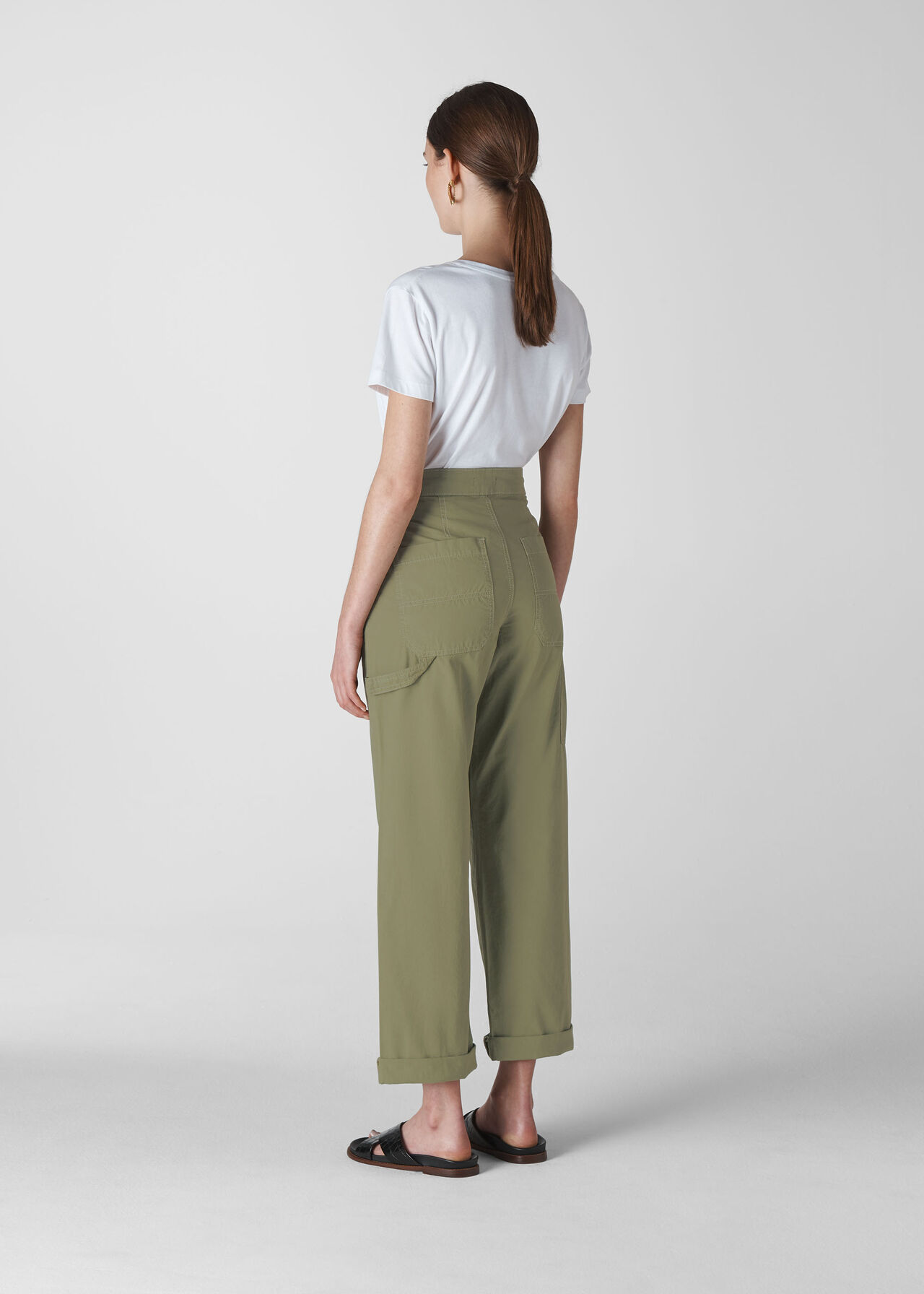 Cameron Casual Trouser Pale Green
