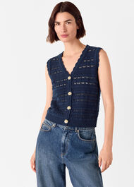 Pointelle Detail Tank