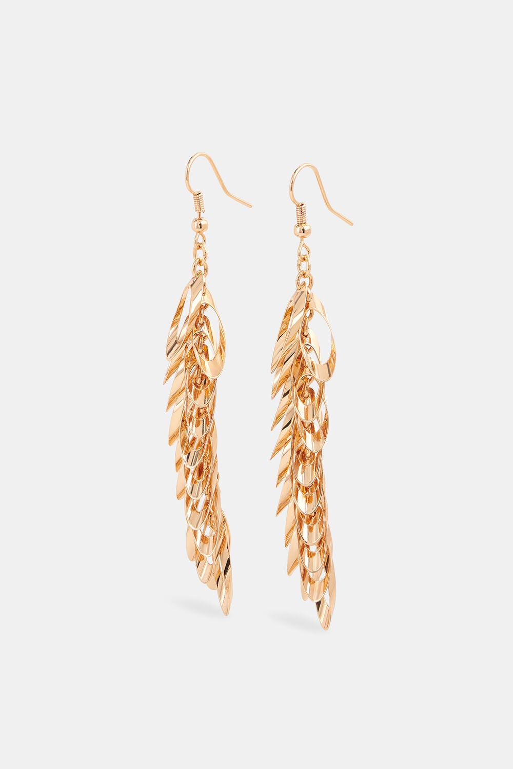 Feather Drop Earring