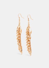 Feather Drop Earring