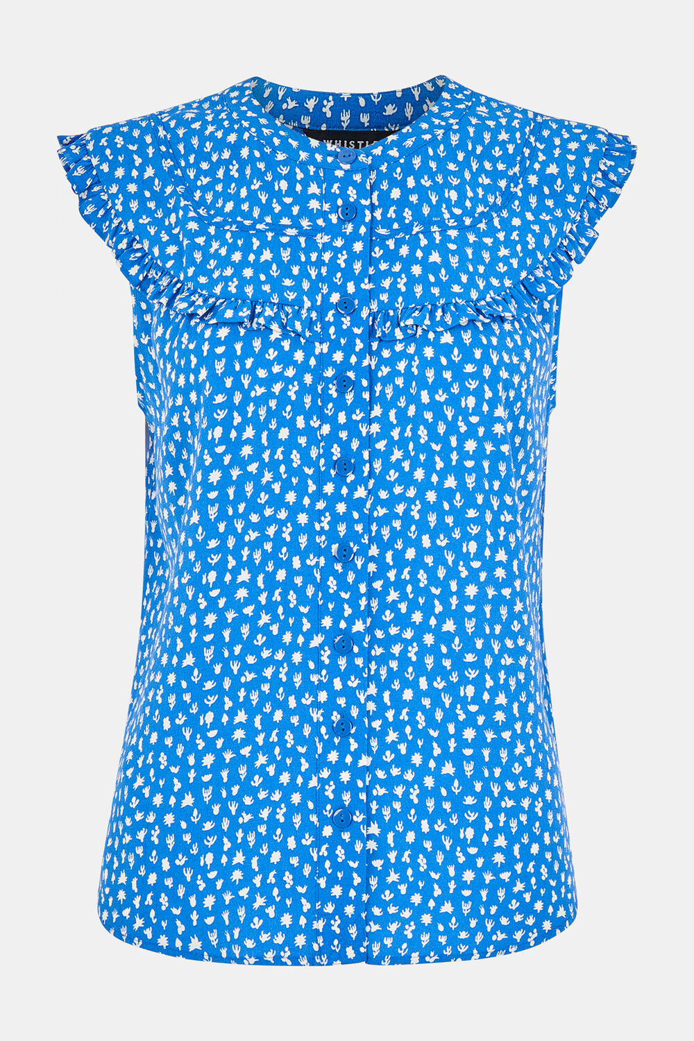 Micro Cactus Sleeveless Top