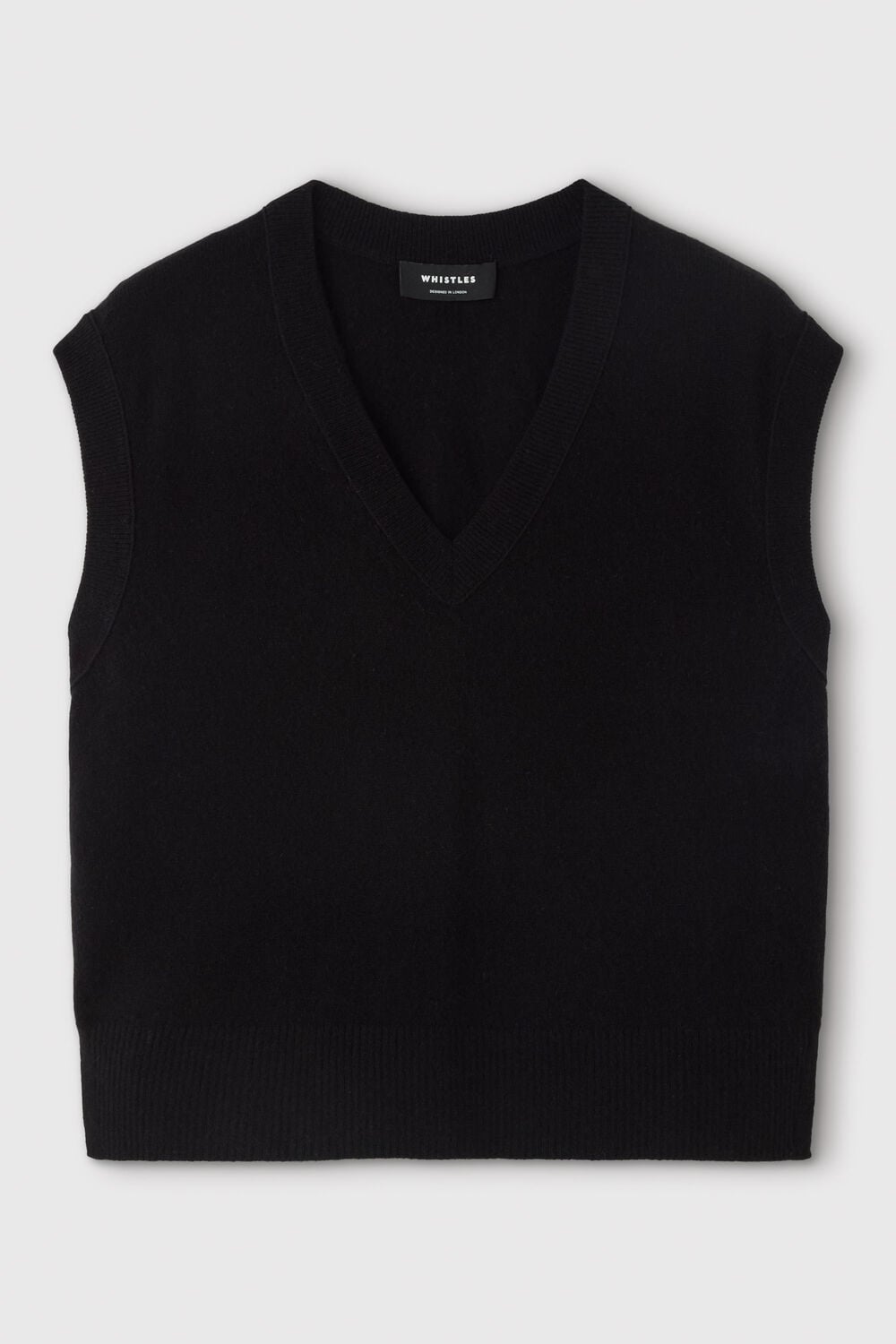 Cashmere V Neck Tank