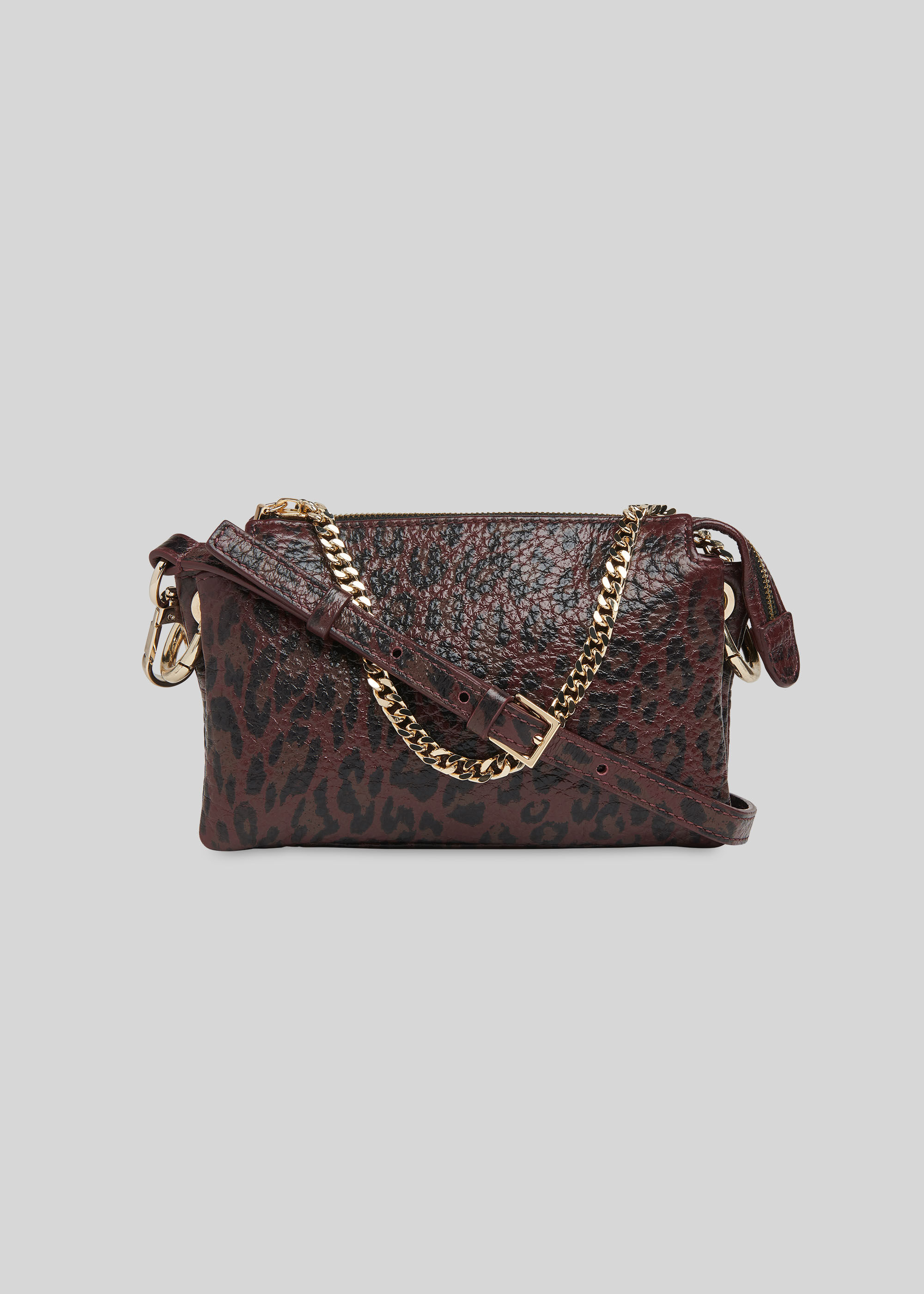Whistles leopard bag top