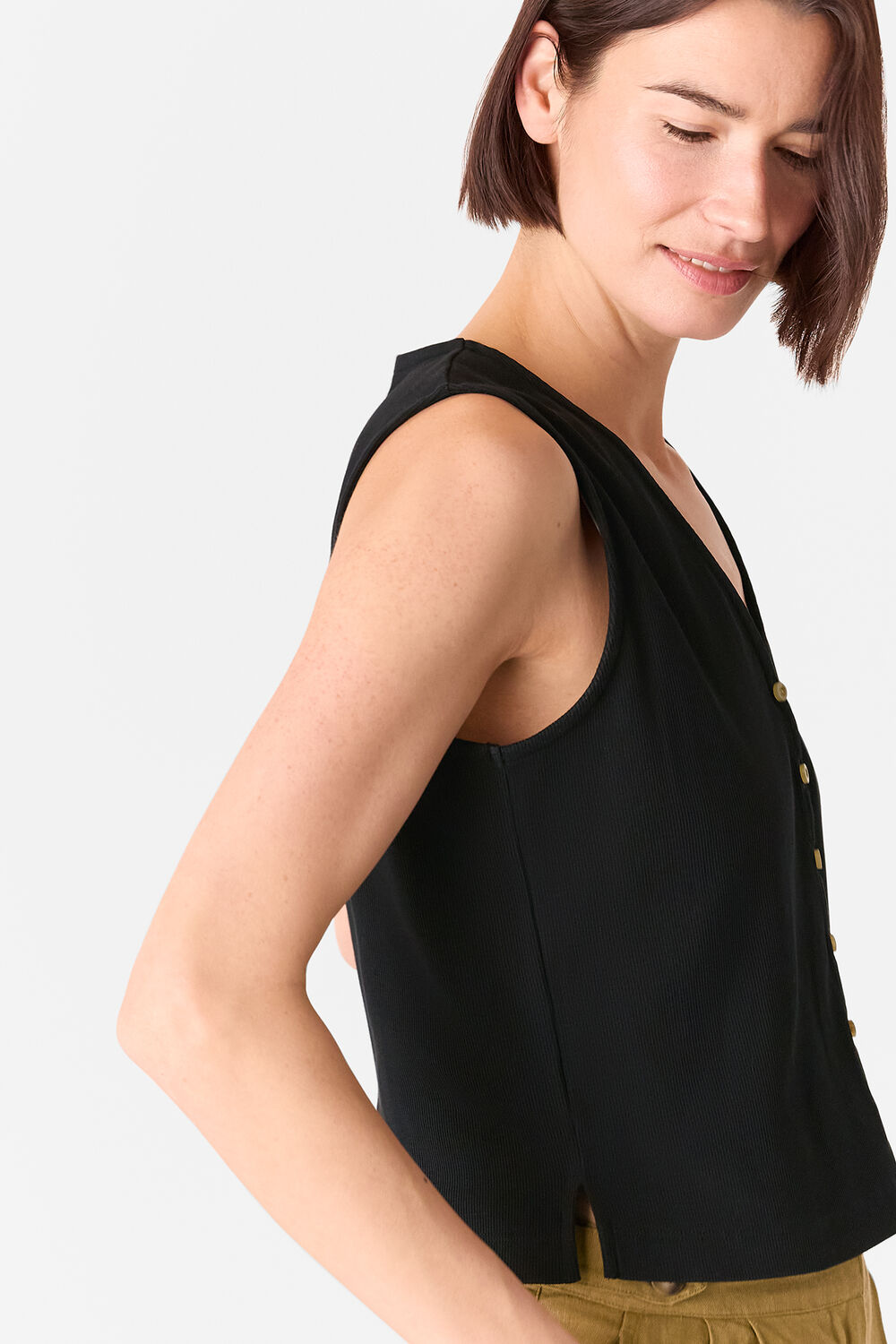 Button Rib Tank
