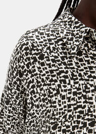 Helena Fuzzy Squares Dress