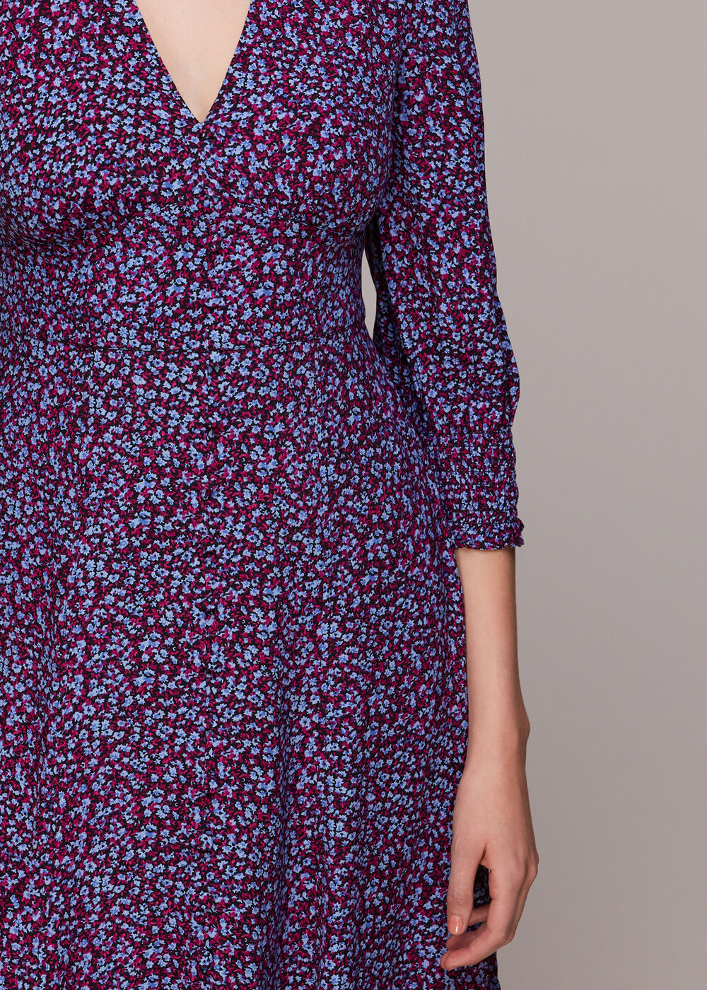 Floral Garden Midi Dress