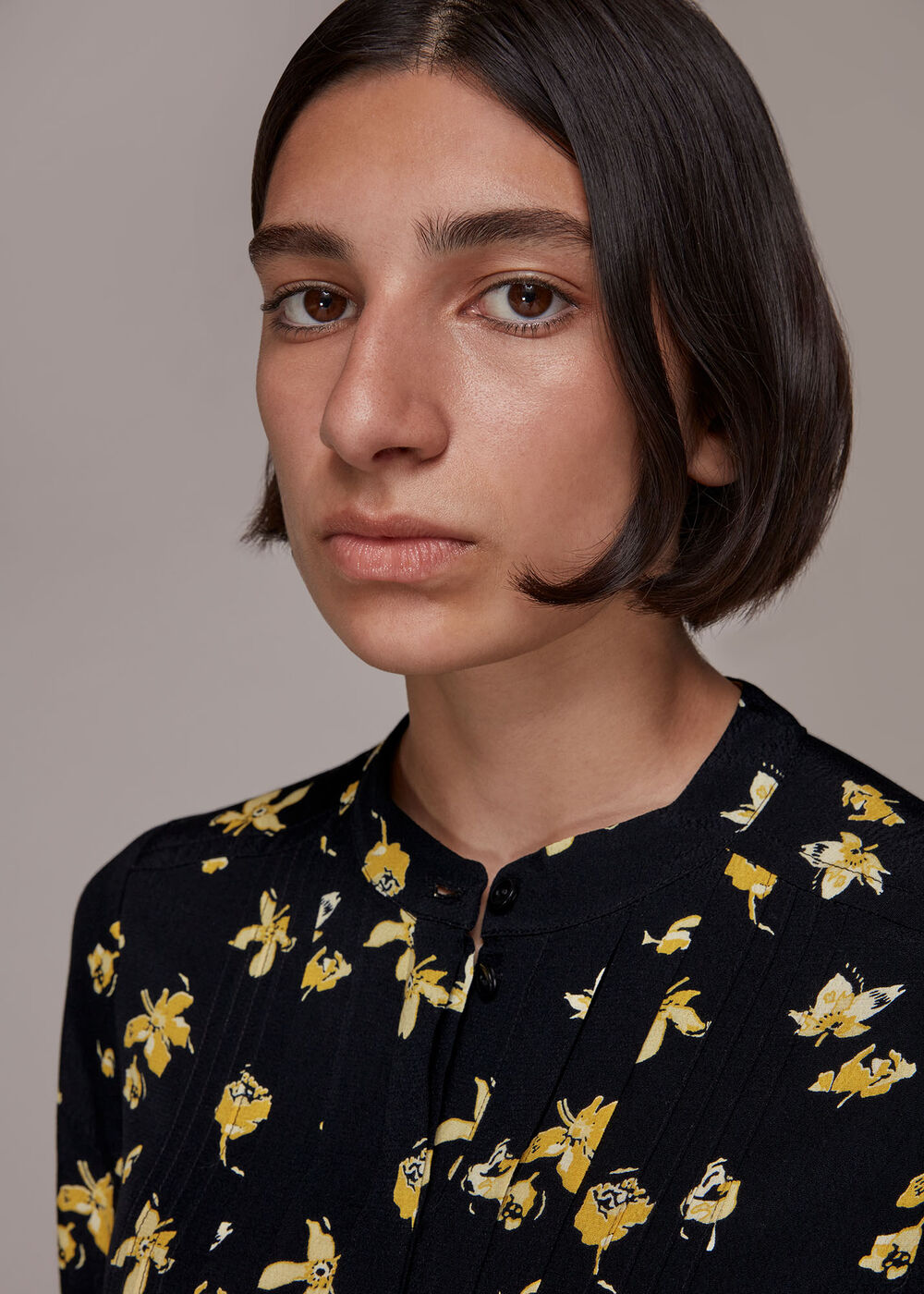 Falling Floral Flippy Dress