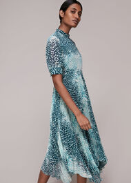 Esme Dalmation Print Dress