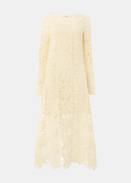 Floral Crochet Knit Dress