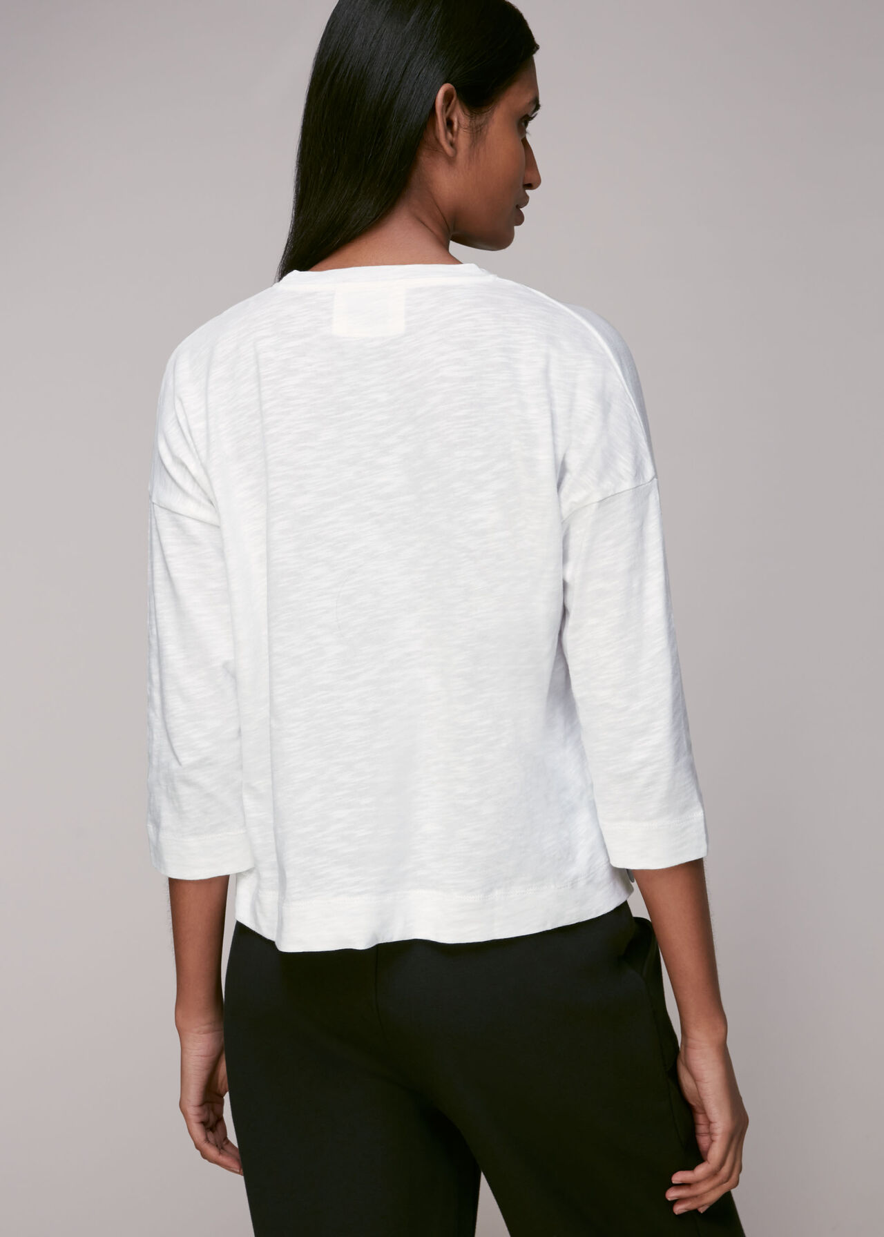 Cotton Pocket Top White
