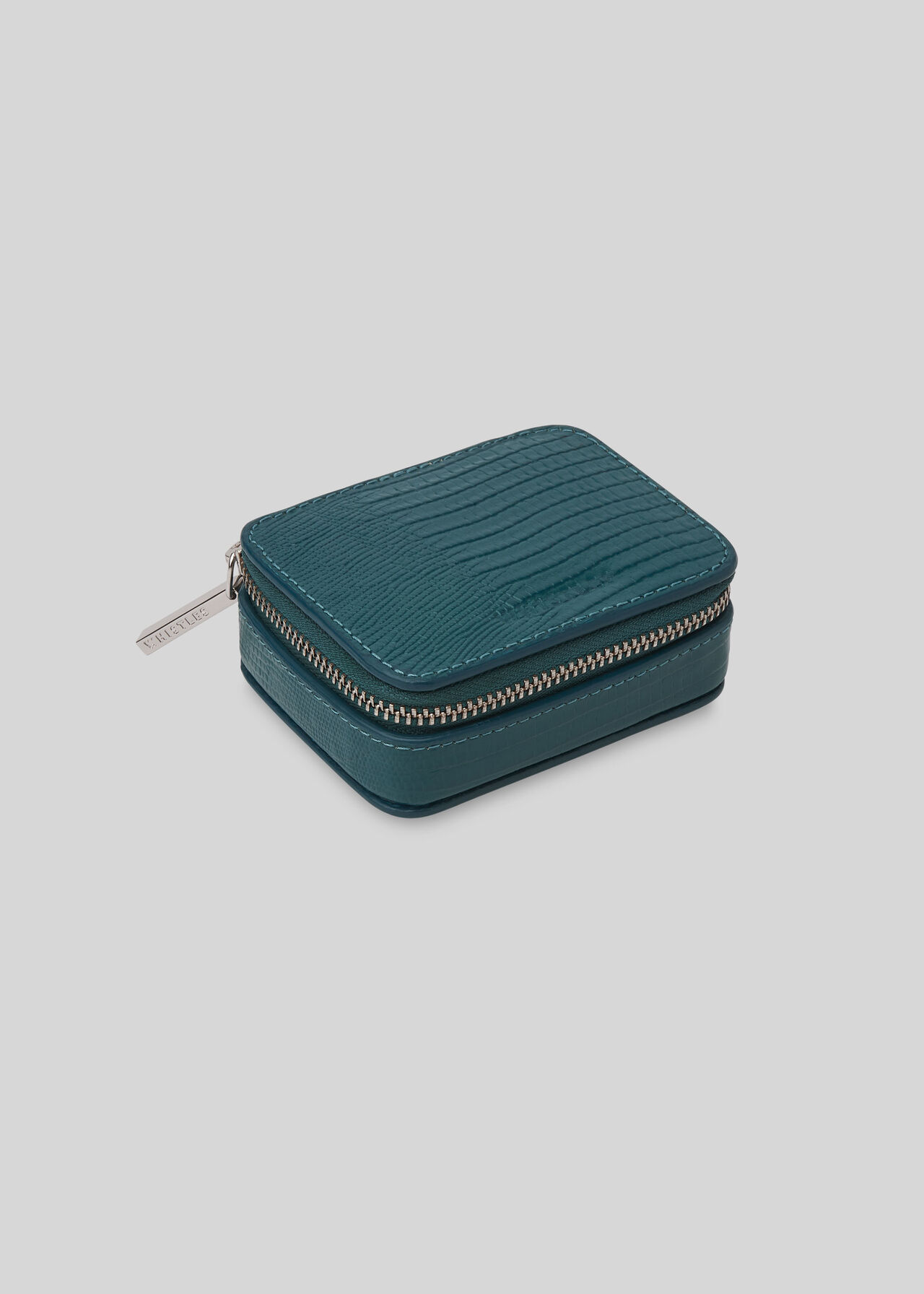 Mini Travel Jewellery Box Teal