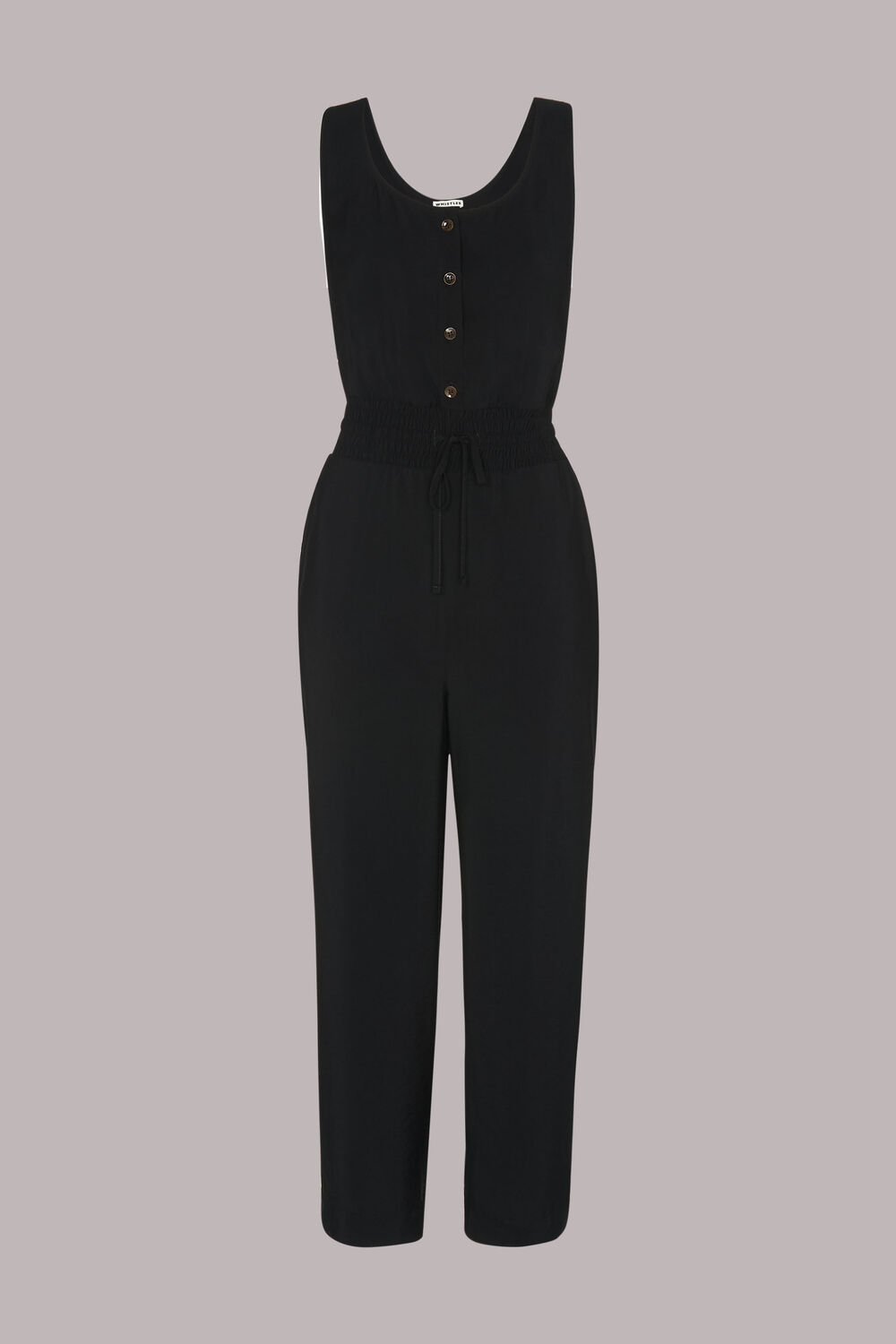 Quinn Casual Jumpsuit Black