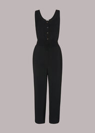 Quinn Casual Jumpsuit Black