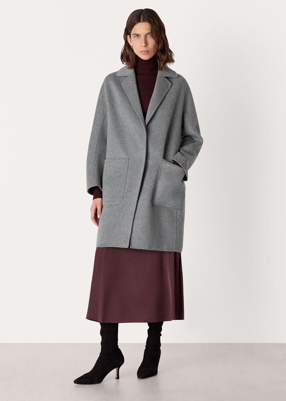 Cassie Double Face Pocket Coat
