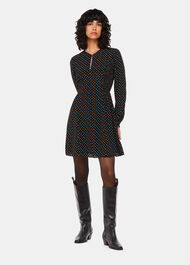 Scattered Hearts Flippy Dress