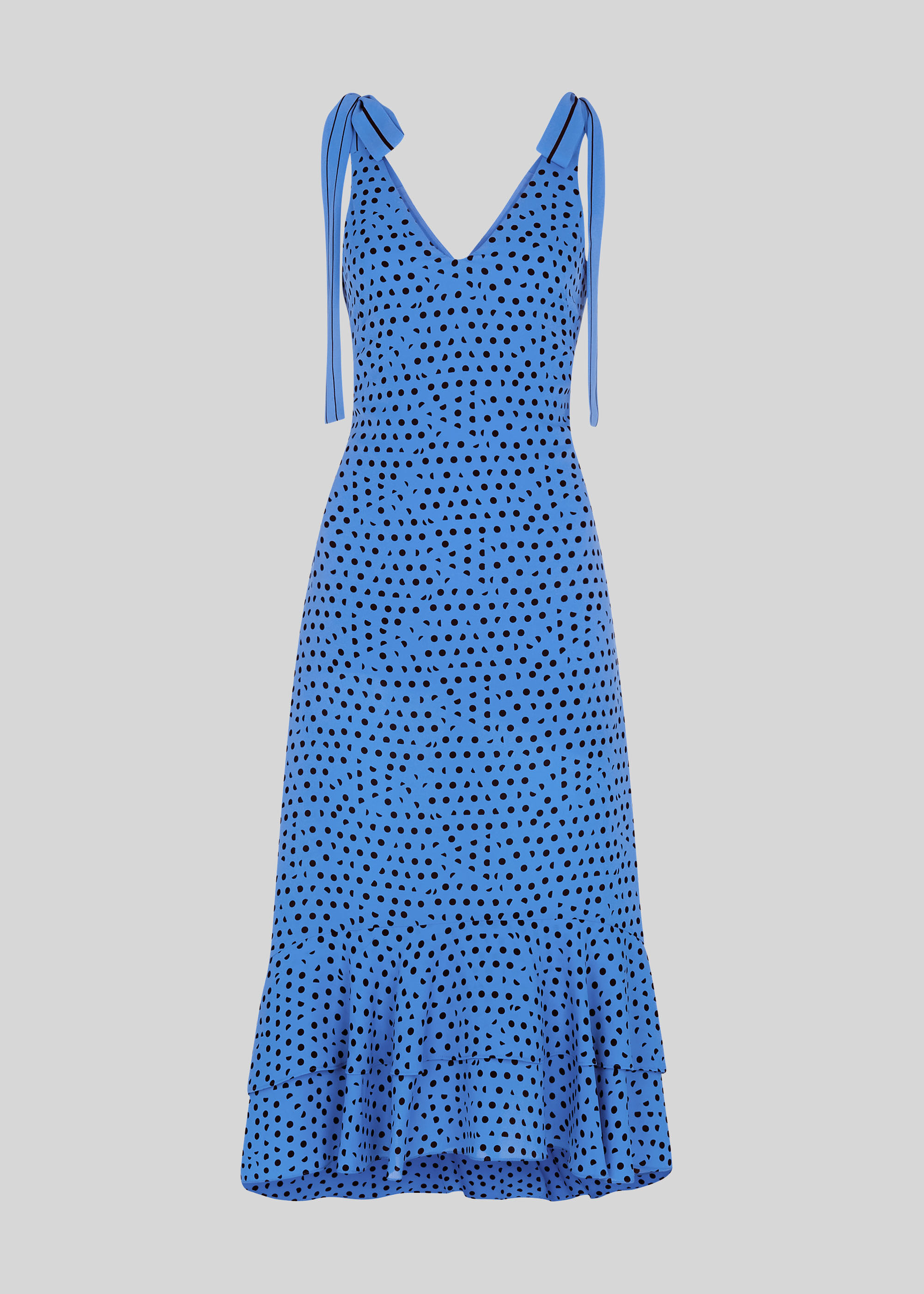 Whistles luna spot best sale dress