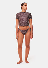 The Longing Wave Print Rash Vest
