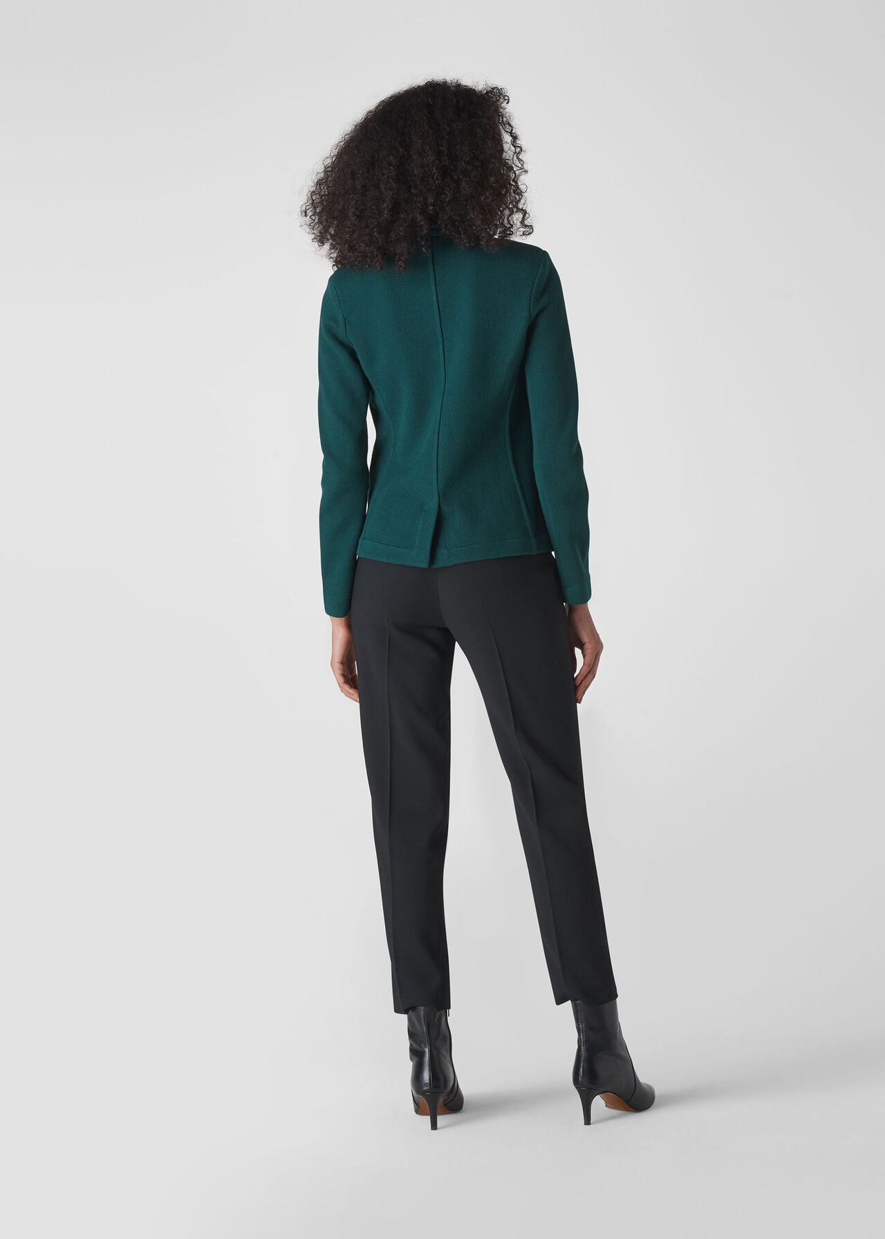 Dark Green Jersey Jacket | WHISTLES