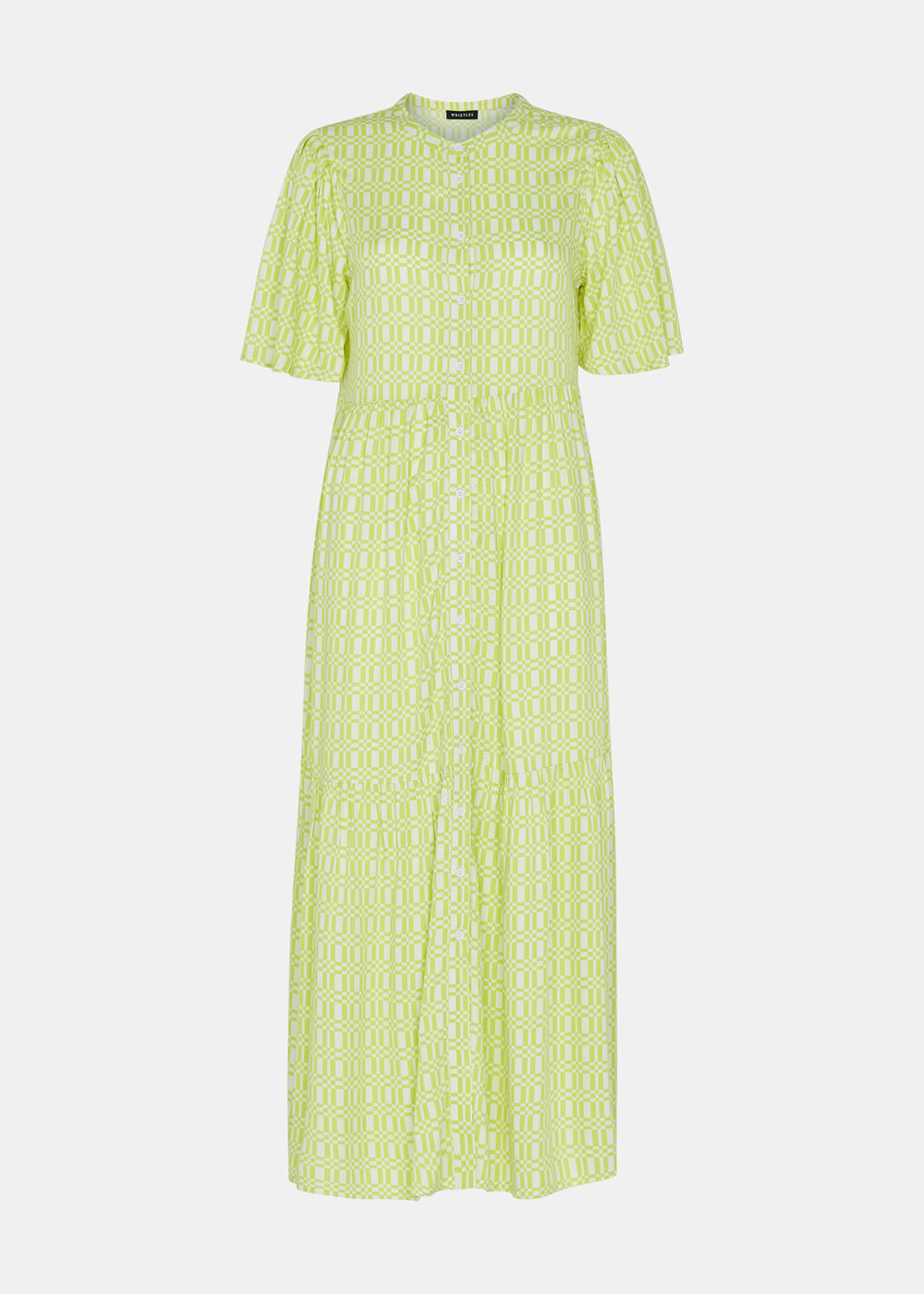 Link Check Trapeze Dress