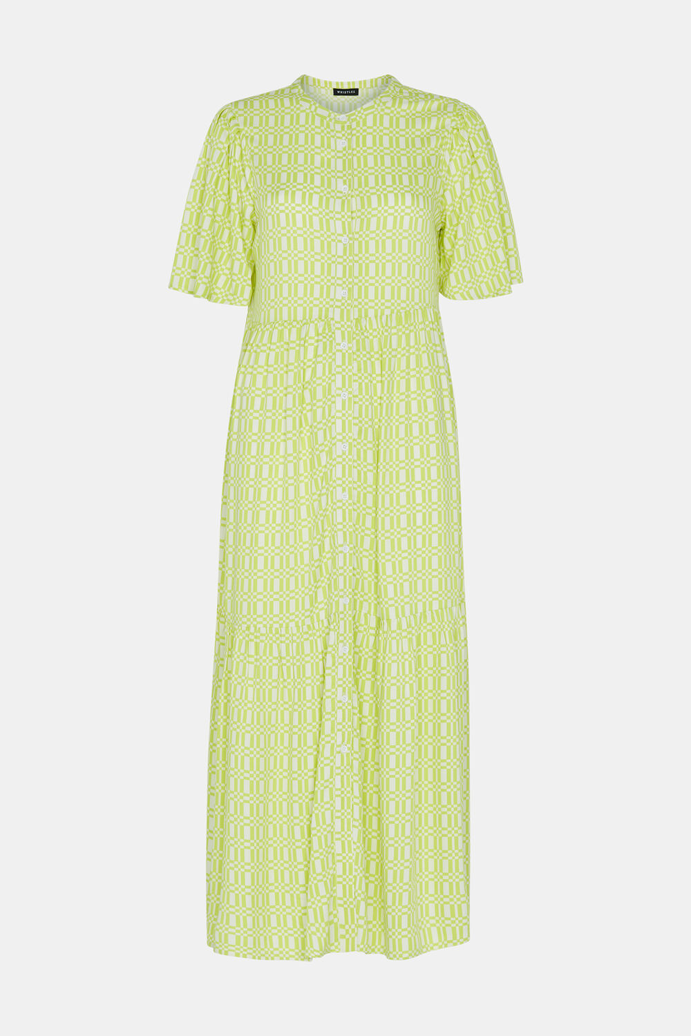 Link Check Trapeze Dress