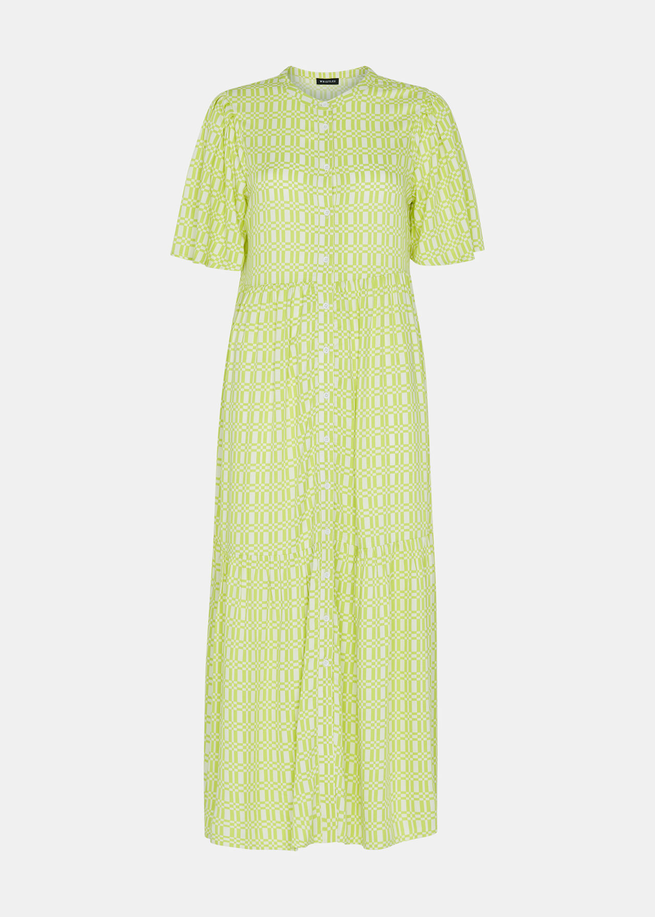 Link Check Trapeze Dress