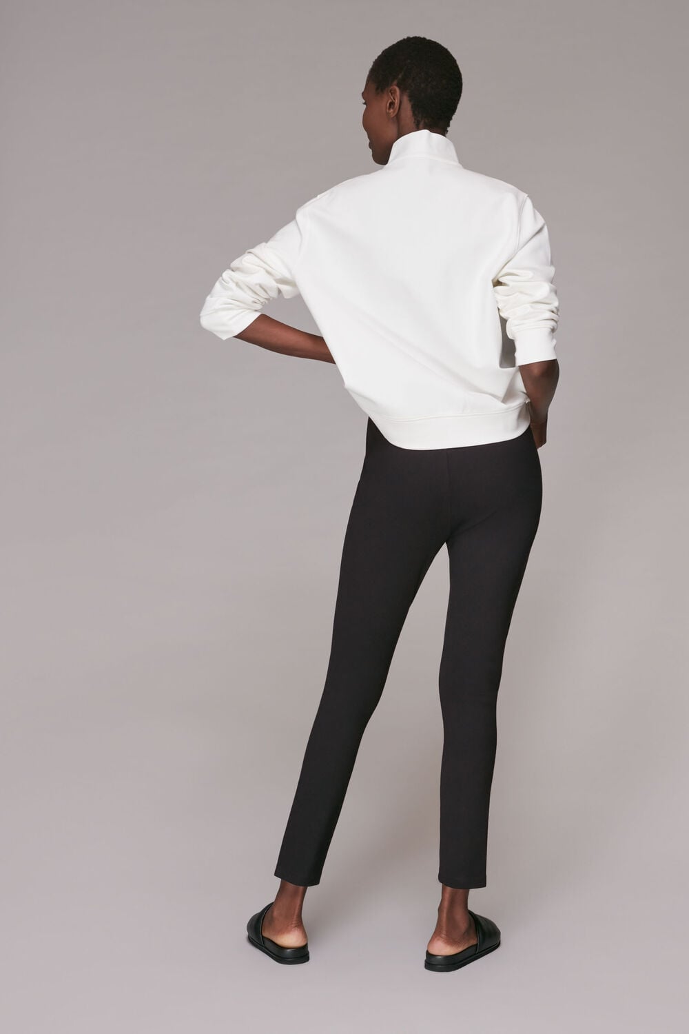 Classic Slim Ponte Trouser