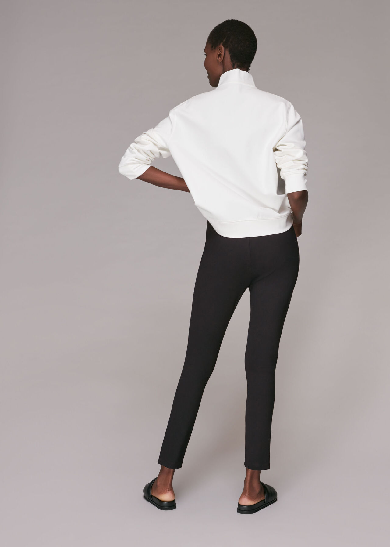 Classic Slim Ponte Trouser