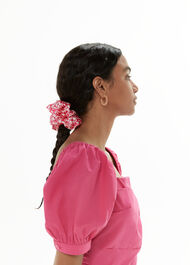 Silk Mix Scrunchie