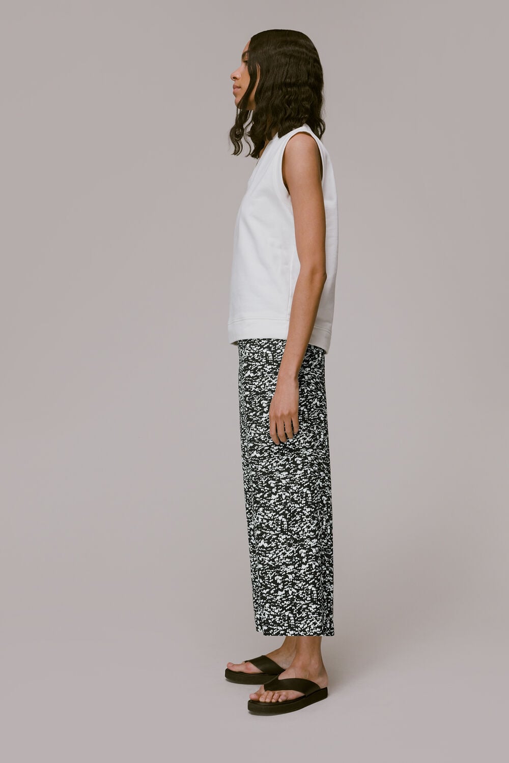 Abstract Smudge Trouser