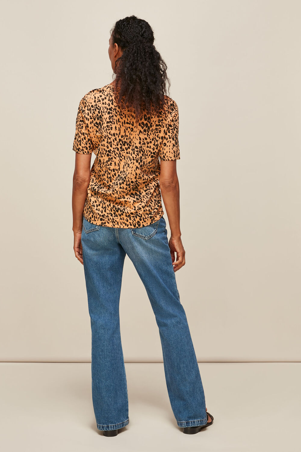 Safari Print Rosa Tshirt