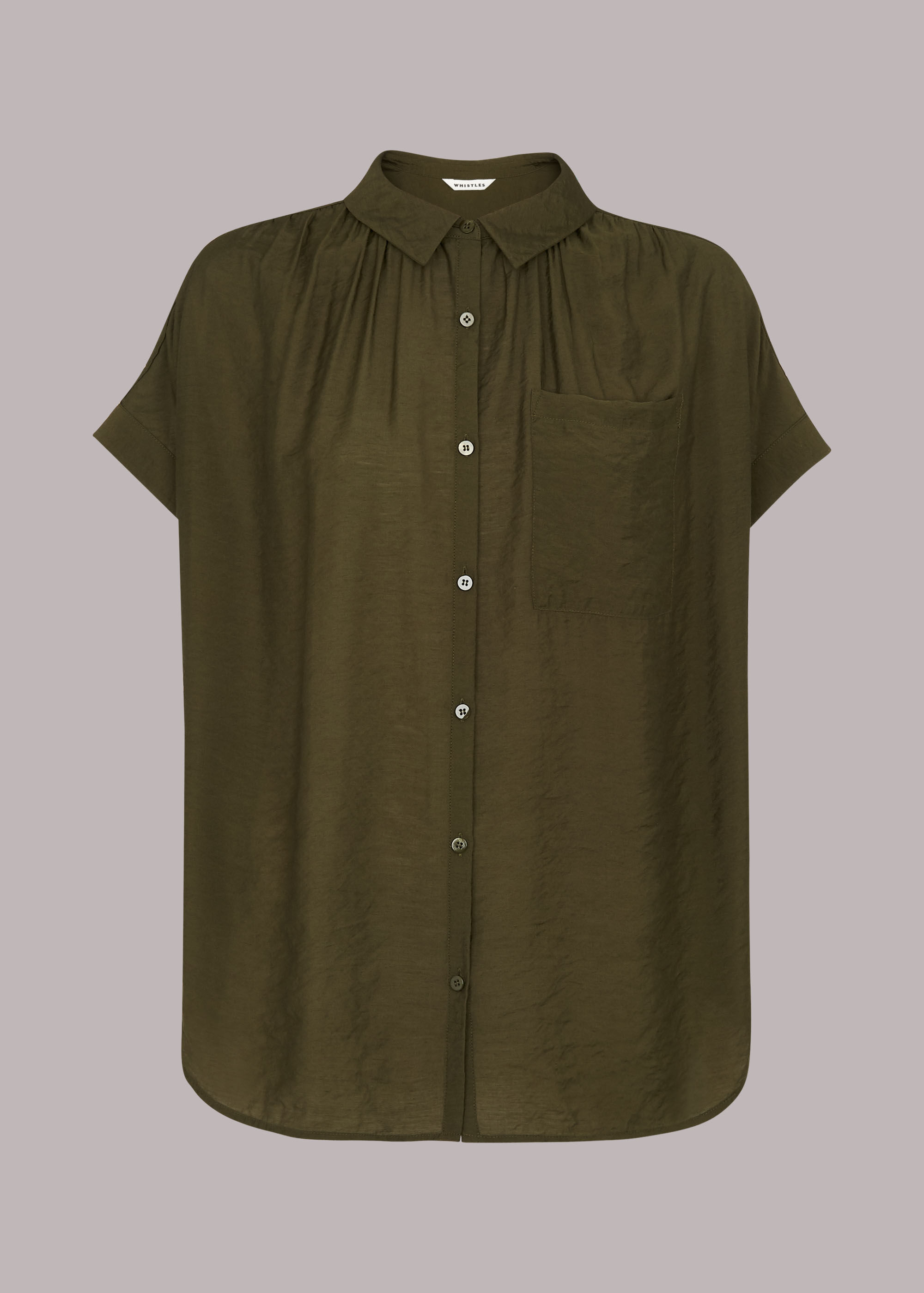 Button through shirt clearance